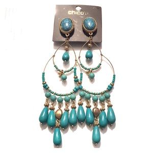 Chico’s Chip On Earrings
